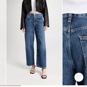 Agolde low slung baggy size 25